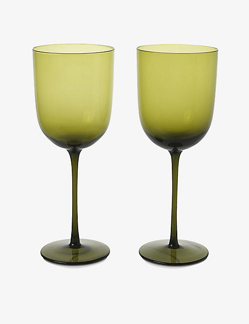 FERM LIVING: Host glass red wine glasses set of 2