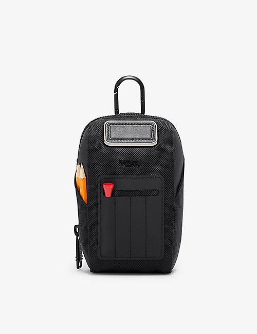 TUMI: Logo-patch nylon golf pouch