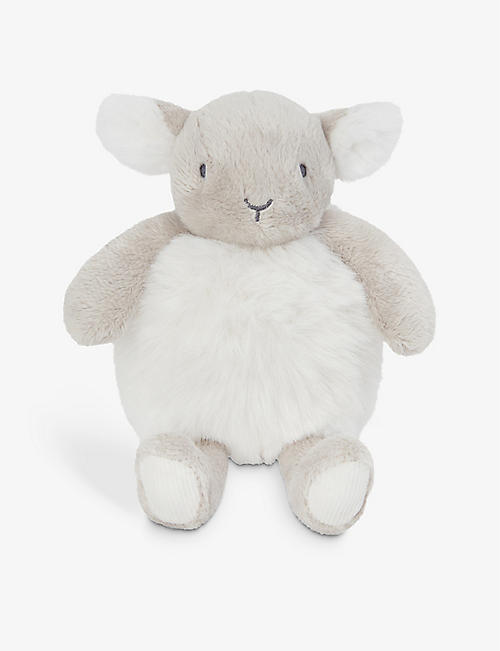 THE LITTLE WHITE COMPANY: Pom Pom Sheep small stuffed toy 16cm