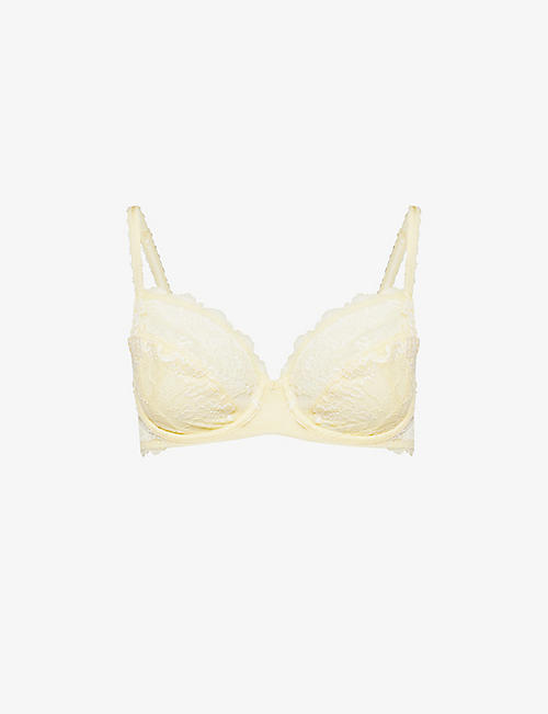 WACOAL: Lace Perfection underwired stretch-lace bra