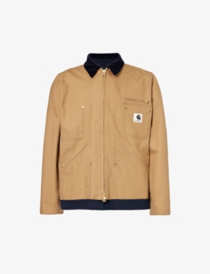 SACAI: Sacai x Carhartt WIP reversible regular-fit cotton-canvas jacket