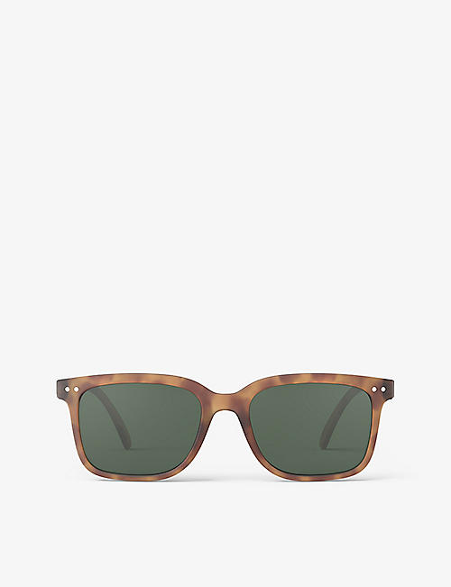 IZIPIZI: #l square-frame polycarbonate sunglasses