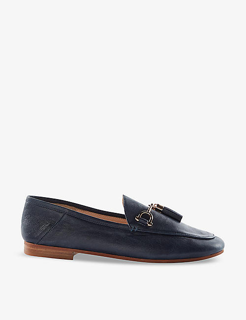DUNE: Graysons tassel leather loafers
