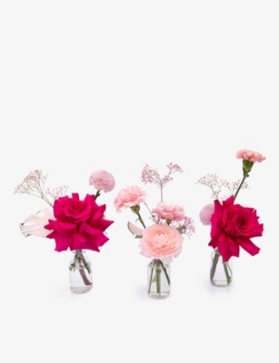 YOUR LONDON FLORIST: Crashed Into Love fresh flowers in glass jars