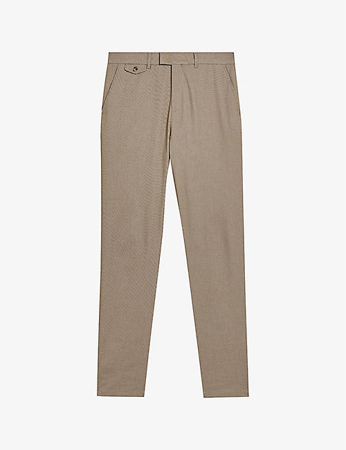 TED BAKER: Turney slim-fit stretch-cotton trouser