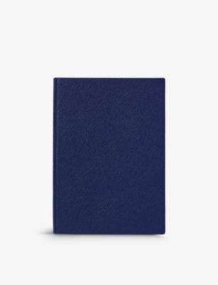 SMYTHSON: Soho ruled lambskin-leather notebook 19.6cm x 14cm
