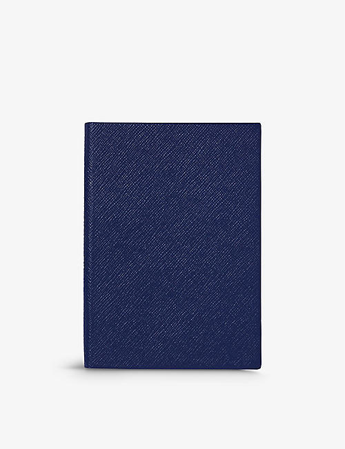 SMYTHSON: Soho ruled lambskin-leather notebook 19.6cm x 14cm