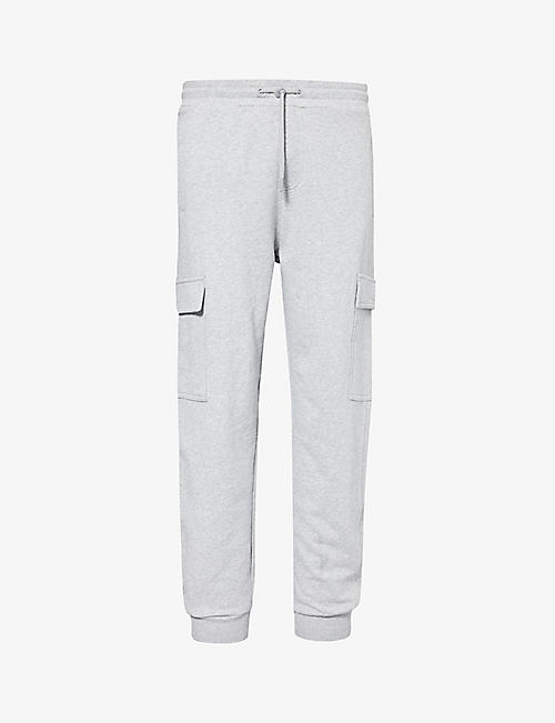 GYMSHARK: Rest Day tapered-leg cotton-jersey jogging bottoms