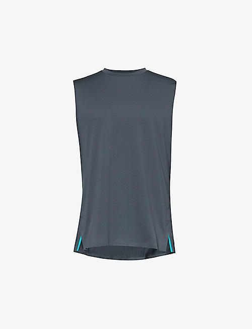 GYMSHARK: Everywear Abstract sleeveless recycled-polyester top