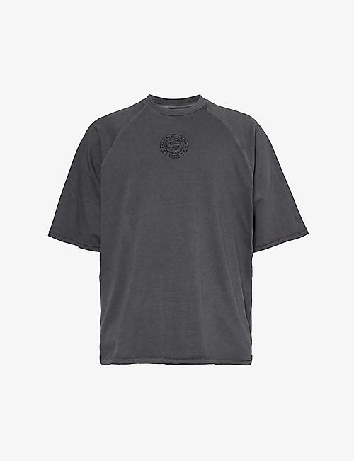 GYMSHARK: Premium Legacy short-sleeve cotton-jersey T-shirt