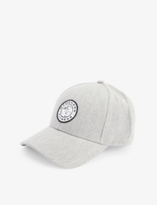 GYMSHARK: Legacy brand-patch cotton baseball cap