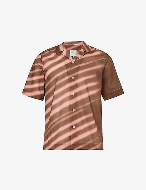 PAUL SMITH: Vacay striped cotton shirt
