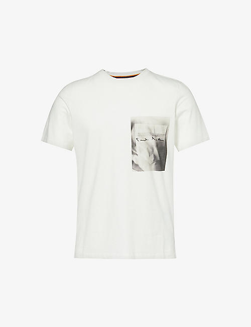 PAUL SMITH: Pocket-print regular-fit organic cotton-jersey T-shirt