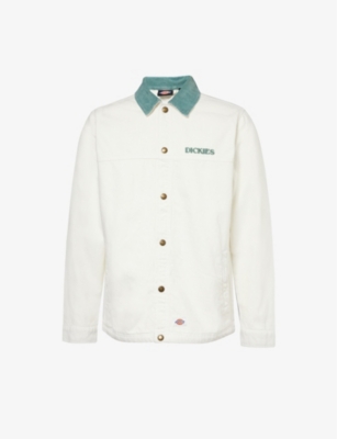 DICKIES: Herndon brand-embroidered denim jacket