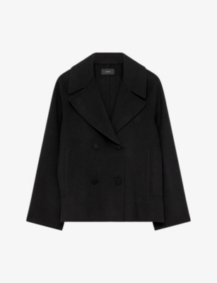 JOSEPH: Gilkes relaxed-fit wool and silk-blend coat