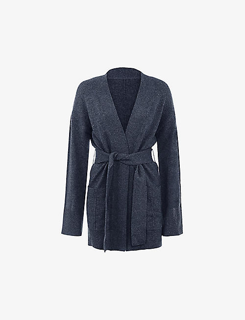 HOUSE OF CB: Alaia V-neck knitted cardigan
