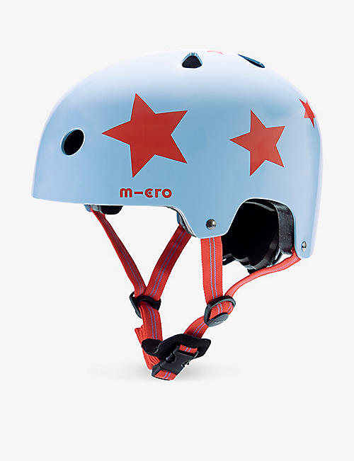 MICRO SCOOTER: Micro star-print small helmet