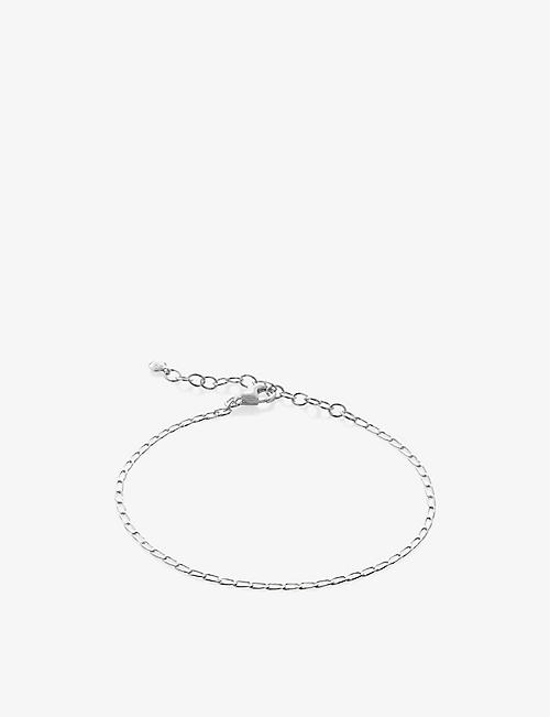 MONICA VINADER: Open Link sterling-silver chain bracelet