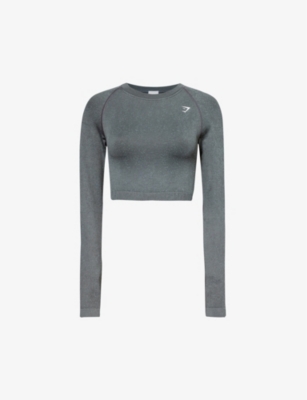 GYMSHARK: Adapt Fleck fitted stretch-woven top