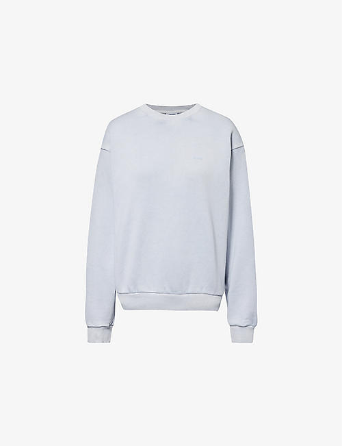 GYMSHARK: Everywear Comfort brand-print cotton-jersey sweatshirt
