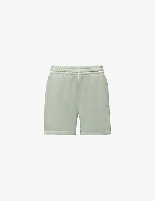 GYMSHARK: Everywear Comfort logo-embossed cotton-jersey shorts