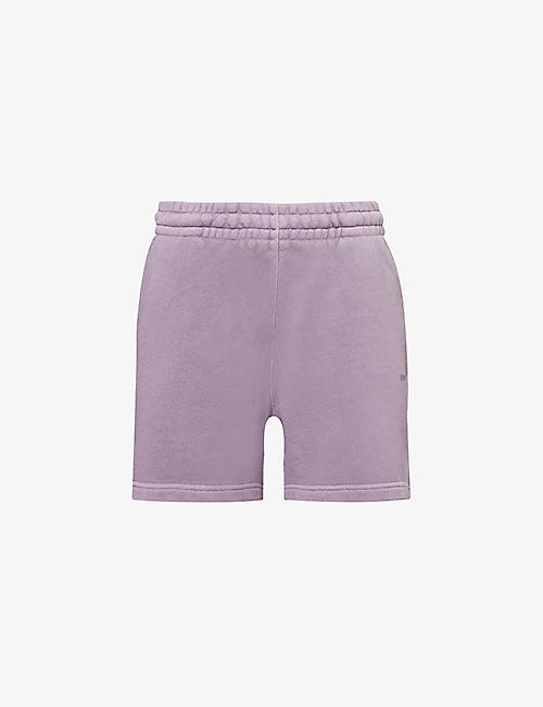 GYMSHARK: Everywear Comfort logo-embossed cotton-jersey shorts