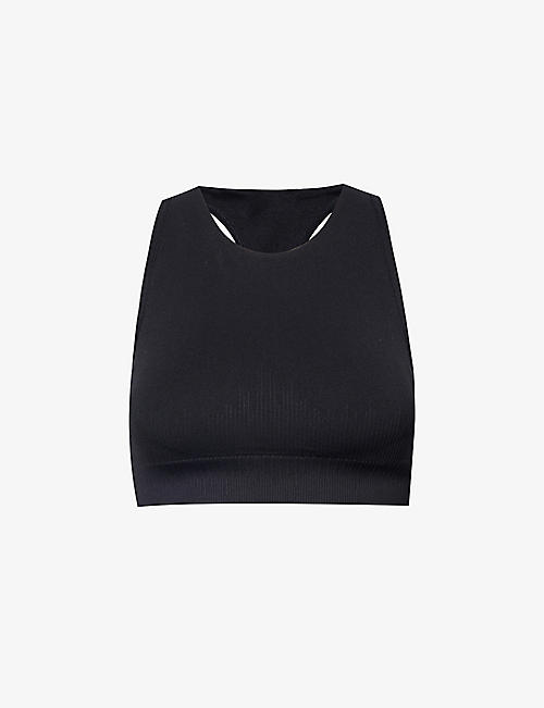 GYMSHARK: Everywear round-neck stretch-woven sports bra