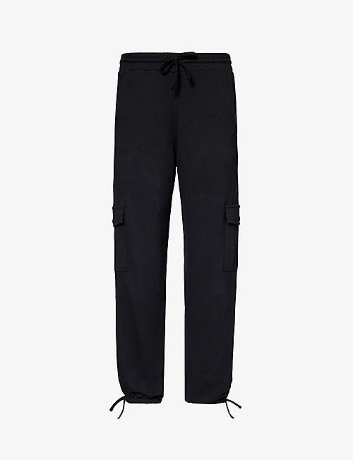 ASPIGA: Remy drawstring-waist recycled polyester-blend jogging bottoms