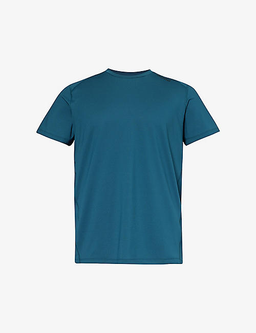 BJORN BORG: Athletic brand-print stretch recycled-polyester T-shirt