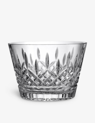 WATERFORD: Lismore crystal glass bowl 23cm