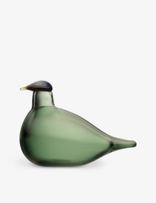 IITTALA: Birds by Toikka Chiffchaff glass ornament 8cm