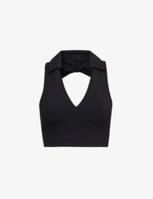 LULULEMON: Tennis collared stretch-woven top