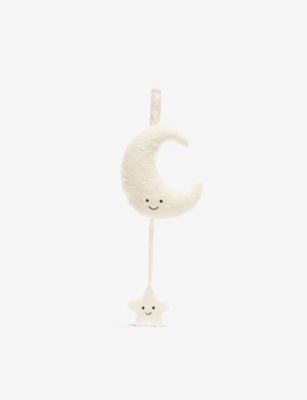 JELLYCAT: Amuseable Moon woven musical toy 28cm