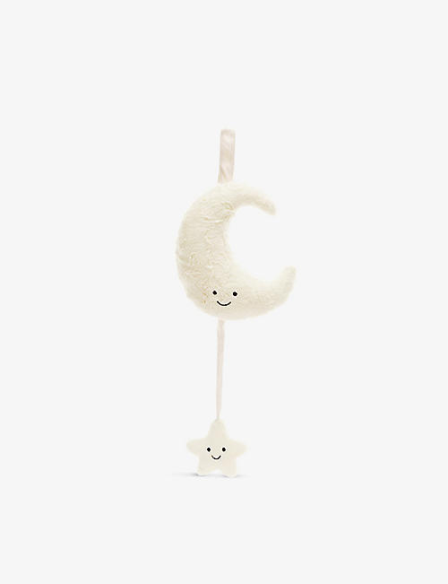 JELLYCAT: Amuseable Moon woven musical toy 28cm