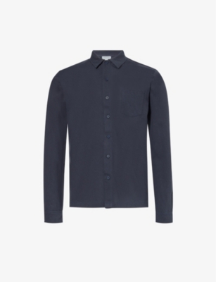 SUNSPEL: Riviera regular-fit long-sleeve cotton-knit shirt