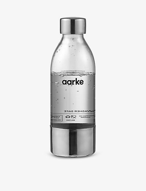 AARKE: Reuseable steel plastic and stainless-steel water bottle 800ml