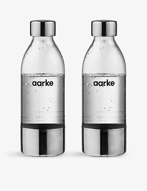 AARKE: 2-pack Small Pet Water Bottle Set