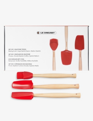 LE CREUSET: Craft 3-piece silicone utensil set