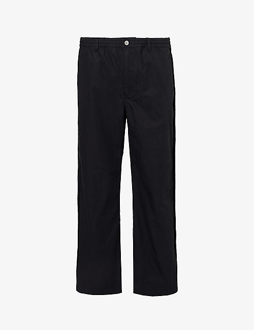 HIGHSNOBIETY: HS05 relaxed-fit wide-leg cotton-blend trousers