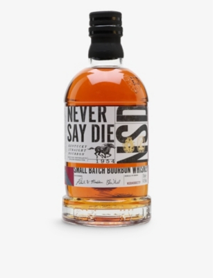 NEVER SAY DIE: Never Say Die Small Batch bourbon 700ml