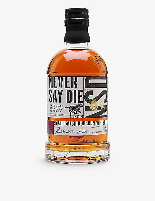 NEVER SAY DIE: Never Say Die Small Batch bourbon 700ml