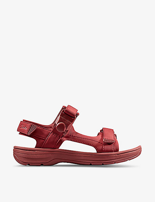 MARTINE ROSE X CLARKS: Martine Rose x Clarks chunky-sole recycled-polyester sandals