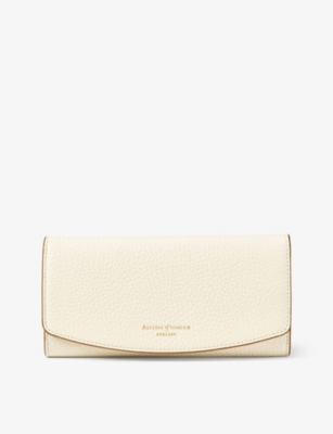 ASPINAL OF LONDON: Essential pebble leather purse