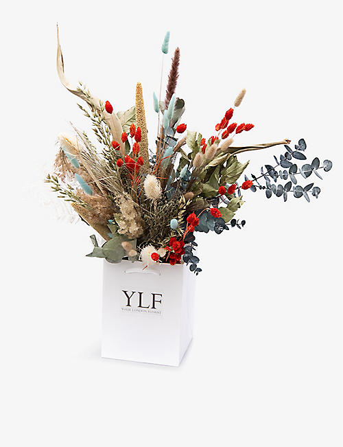 YOUR LONDON FLORIST: Ruby Tuesday dried flower bouquet