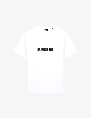 THE KOOPLES: Logo-print short-sleeve cotton T-shirt