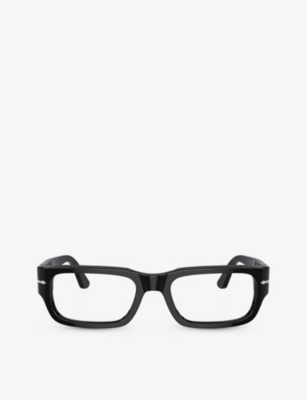 PERSOL: PO3347V rectangle-frame acetate sunglasses