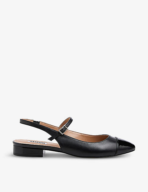 DUNE: Hayes Mary Jane leather pumps