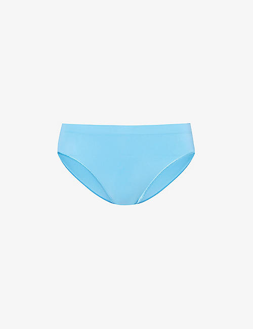 HANRO: Touch Feel mid-rise stretch-woven briefs