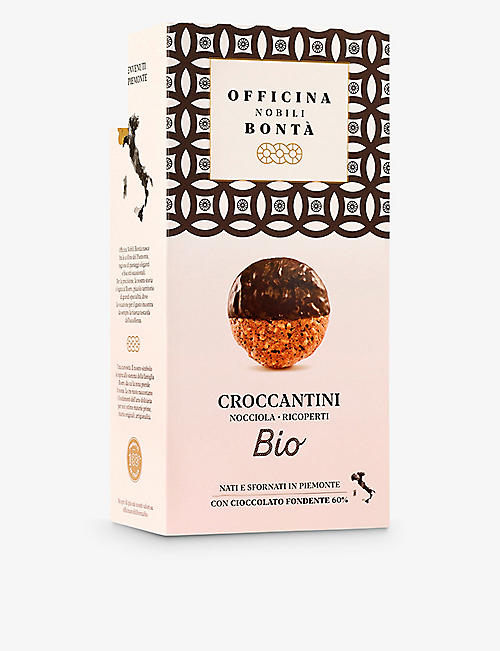 OFFICINA NOBILI BONTA: Officina Nobili Bonta Hazelnut and Chocolate Croccantini biscuits 170g