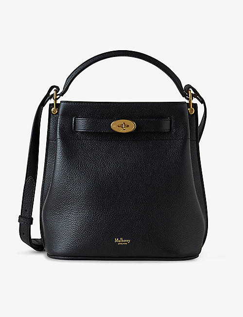 MULBERRY: Islington small leather bucket bag